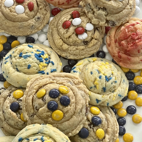 Custom Colored Cookies