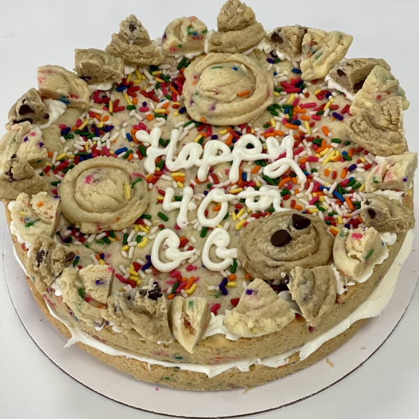 8" Shookies Bite funfetti Double Layer Cake - LOCAL PICK-UP ONLY